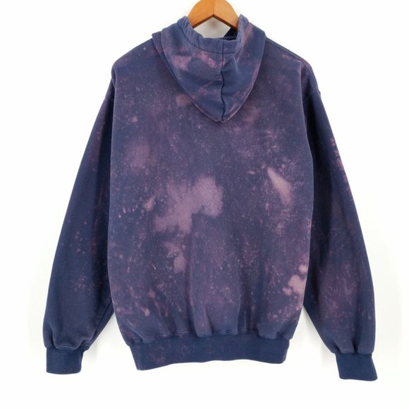 Carhartt Custom Dye Fleece Hoodie Sweatshirt M - Picture 5 of 10